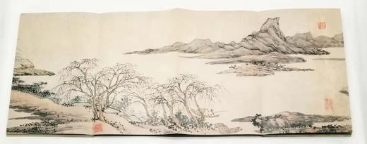 中国历代绘画大师长卷经典：《湖山佳趣图》，沈周绘，16开，折页装，四川美术出版社2017年版，定价98，售价38元。 商品图14