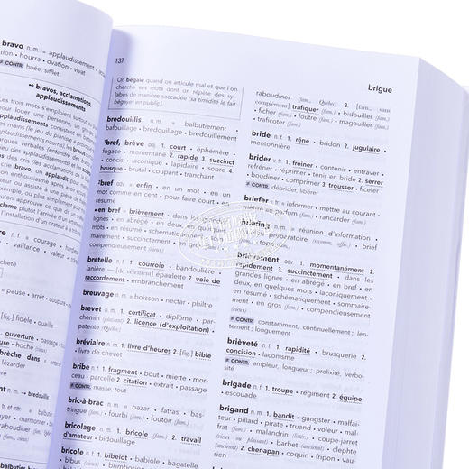 【中商原版】Le Robert法语同义词近义词及反义词词典 法文原版 Dictionnaire de synonymes nuances et contraires Team Le Robert 商品图2