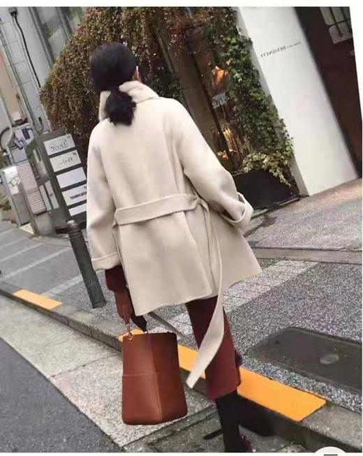 裁缝学苑 AG05女士中长款毛呢外套1:1实物服装纸样剪图纸牛皮纸样 商品图3