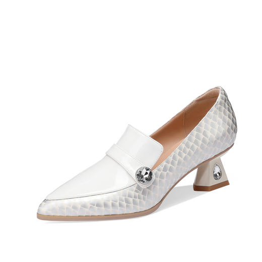 时尚百搭，漆皮+超迁皮高跟小皮鞋YSML-A002-K469 商品图6