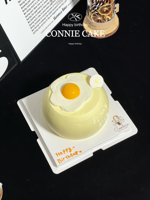 【1344】萌萌哒鸡蛋破壳日蛋糕 商品图3