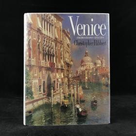 威尼斯：一座城市的传记（馆藏1989） 数百幅插图 精装16开