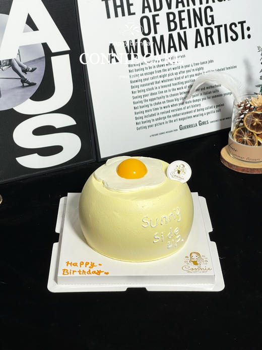 【1344】萌萌哒鸡蛋破壳日蛋糕 商品图1