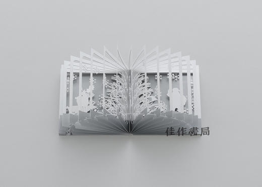 360°BOOK　雪降る森　Snowy world  /360°BOOK  下雪的森林 商品图1