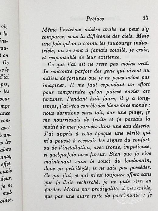 【中商原版】加缪 阴界与阳界 法文原版 L Envers et l Endroit Albert Camus 商品图6