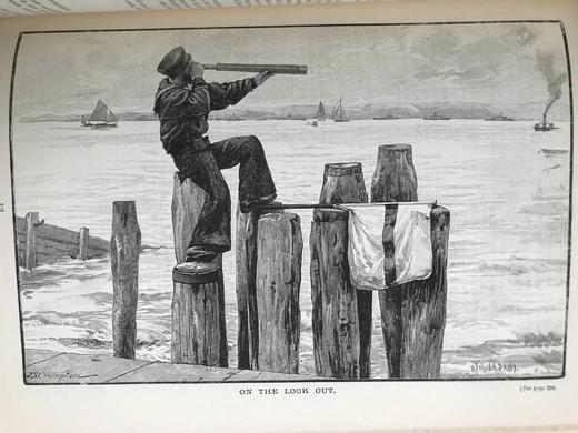 1892年 家语杂志 约百幅精美插图 漆布精装16开 商品图12