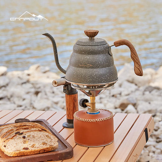 【露营专场】CAMPOUT露营云朵壶野营咖啡壶日式高颜值水壶天鹅颈水壶 商品图0