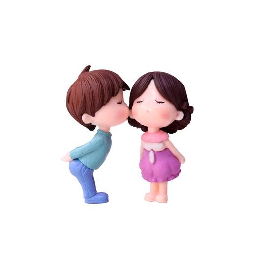 【小号】亲嘴公仔 情人节装饰摆件 建议搭配胶点和底座使用 商品图2