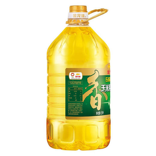 金龙鱼 玉米胚芽油5L 食用油 非转基因 压榨甜香（新老包装随机发货） 商品图1
