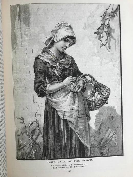 1892年 家语杂志 约百幅精美插图 漆布精装16开 商品图10