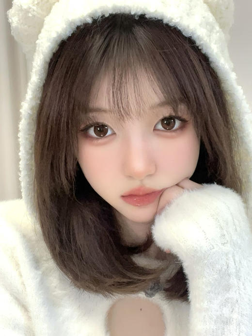 <月抛小直径>KIKICON-草莓熊-14.0mm【月抛 0-1000度 含525/575】 商品图4