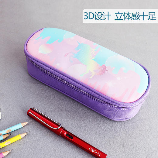 Antelep笔袋 UNISUN大容量多层多功能卡通笔袋减压笔盒笔盒  合集 商品图13