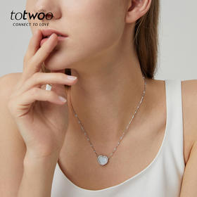 totwoo MEMORY 爱心记忆智能告白项链 情人节礼物 NFC感应