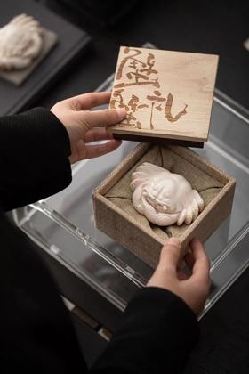 蟹蟹礼°陶瓷螃蟹摆件