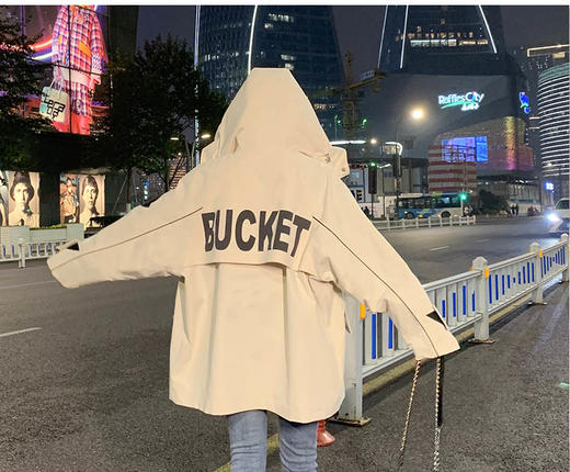 裁缝学苑 AG02韩版工装外套1:1实物服装纸样剪裁图纸牛皮纸样 商品图1