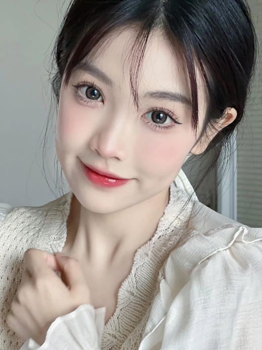 <月抛大直径>KIKICON-杏色奶糕-14.5mm【月抛 0-1000度 含525/575】 商品图6