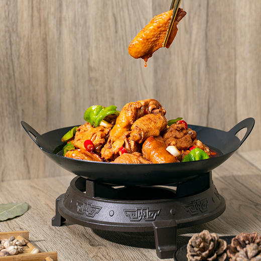 冷冻品~丰泽园预制菜山东炒鸡1000g*1袋 商品图4