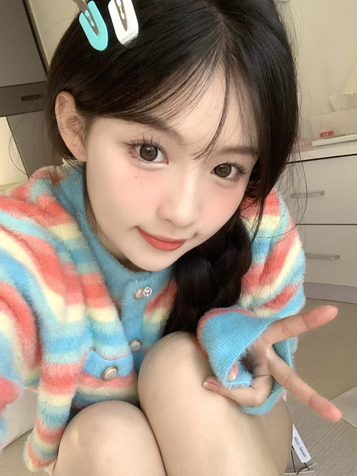 <月抛大直径>KIKICON-杏色奶糕-14.5mm【月抛 0-1000度 含525/575】 商品图3