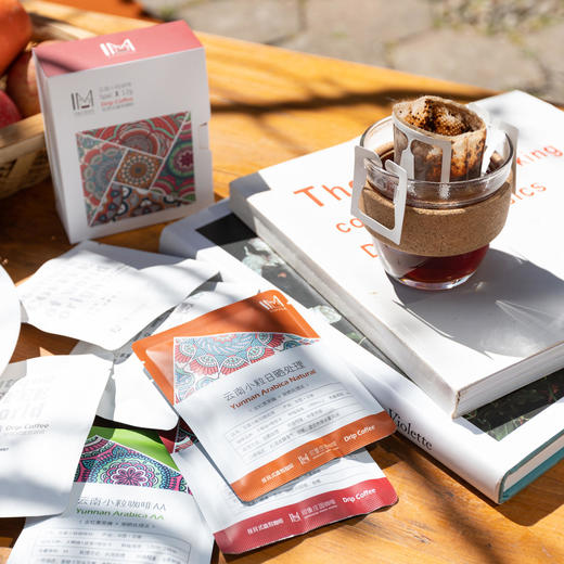 印象庄园牌云南小粒精品挂耳式滤泡咖啡（10包*12克）120g/盒 商品图3