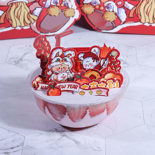 兔兔灯笼蛋糕 商品图4