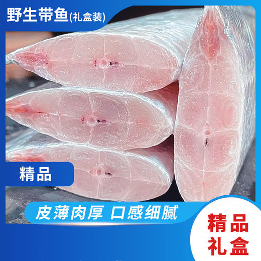 渔之舟甄选高端野生带鱼13/15规格毛重8斤左右 商品图0