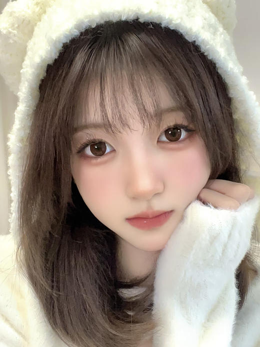 <月抛小直径>KIKICON-草莓熊-14.0mm【月抛 0-1000度 含525/575】 商品图2