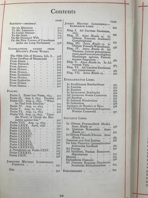 1896年 弥尔顿诗集 约8幅插图 漆布精装32开 商品图5