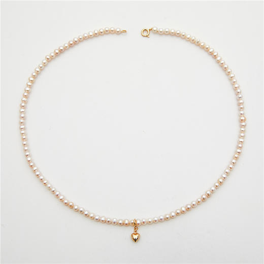 pearl moments 小金心 4号baby全珠珍珠项链 商品图2