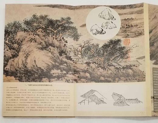 中国历代绘画大师长卷经典：《湖山佳趣图》，沈周绘，16开，折页装，四川美术出版社2017年版，定价98，售价38元。 商品图11