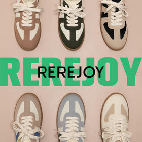【新款上市】REREJOY飞织情侣德训鞋 舒适软底 时尚百搭 久穿不累 不限年龄不限季节~