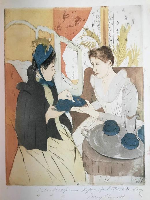 玛丽·卡萨特彩色版画集 百余幅插图 平装16开 商品图6