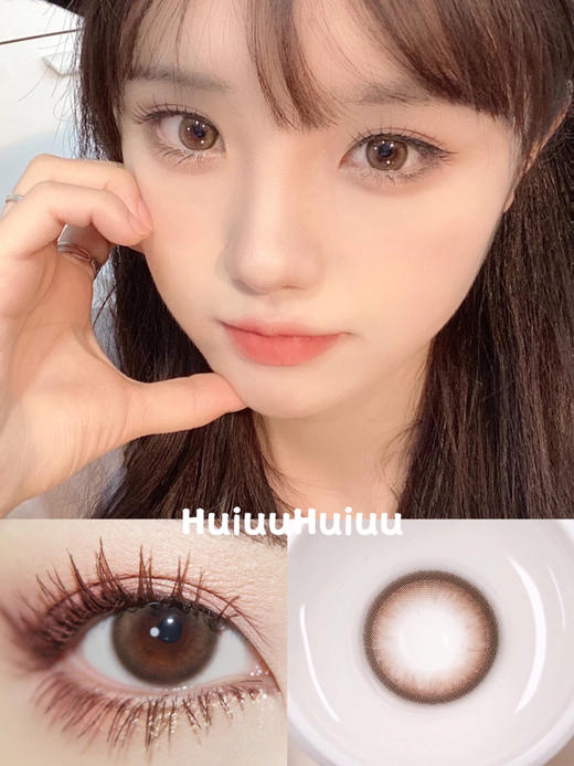 <月抛中直径>KIKICON-黄金桂-14.2mm【月抛 0-1000度 含525/575】 商品图0