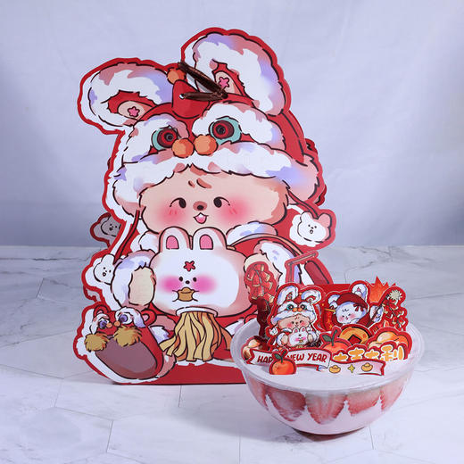 兔兔灯笼蛋糕 商品图1