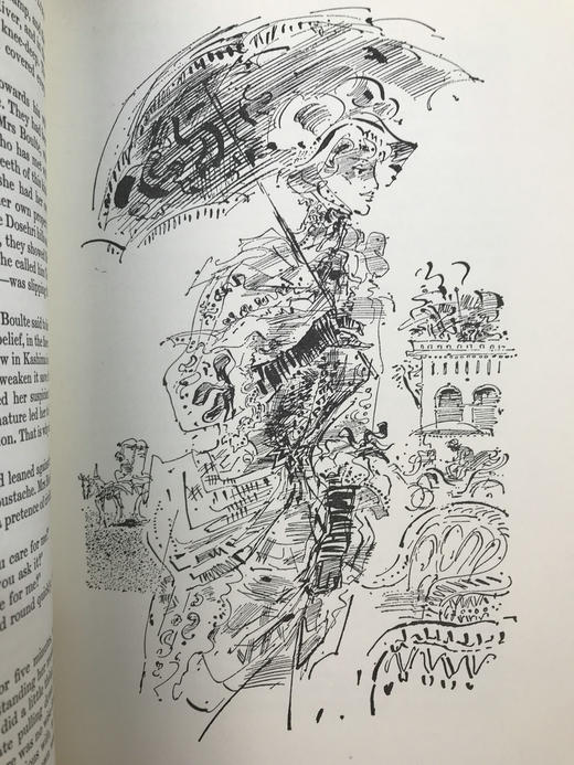 吉卜林二十一则故事集（1972） 14幅插图 精装大32开带书匣 商品图12