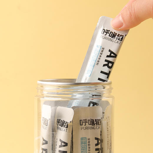 猫条 呼噜猫 能量条15g*16支罐装 高品质鲜肉配方 多种维生素 湿粮包 零食 不吃包退！ 商品图5