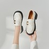 ZHR乐福鞋女2023年新款春季网红低跟ins潮小皮鞋时尚百搭圆头单鞋 商品缩略图5