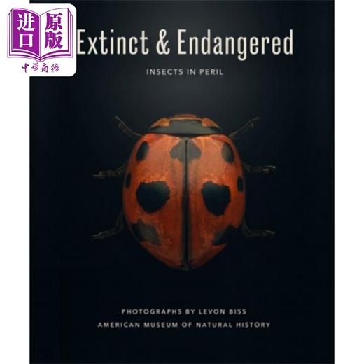 【中商原版】绝种和濒危 处于危险中的昆虫 昆虫微距摄影集 Extinct & Endangered Insects in Peril Levon Biss 商品图0