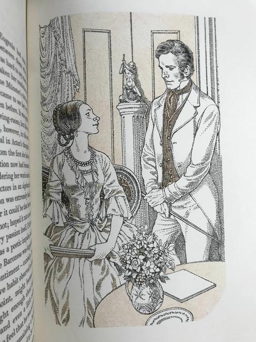 含藏书票！亨利·詹姆斯《欧洲人》 9幅插图 精装18开带书匣 商品图7