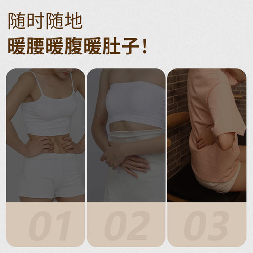 百年扁氏蒸汽暖贴腰腹贴 商品图4