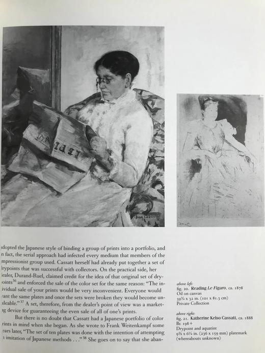 玛丽·卡萨特彩色版画集 百余幅插图 平装16开 商品图14