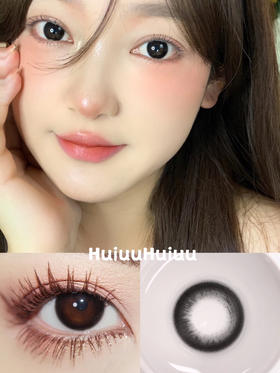 <月抛中直径>KIKICON-黑松露-14.2mm【月抛 0-1000度 含525/575】