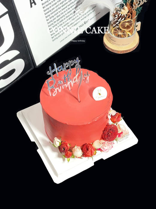 【1341】玫红鲜花款 商品图3