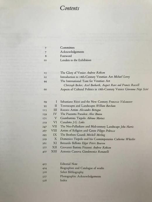 威尼斯十八世纪艺术图集 292幅插图 平装大16开 商品图5