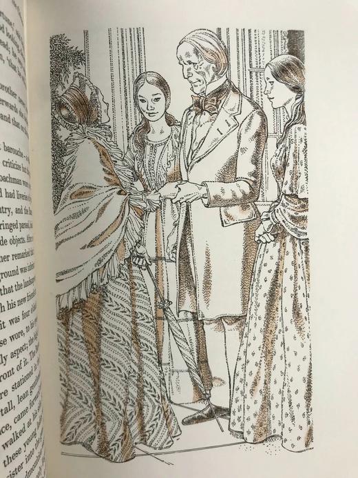 含藏书票！亨利·詹姆斯《欧洲人》 9幅插图 精装18开带书匣 商品图10