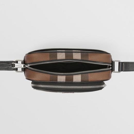 英国 BURBERRY 巴宝莉 22SS 男士格纹拉链单肩包 8050830 商品图2