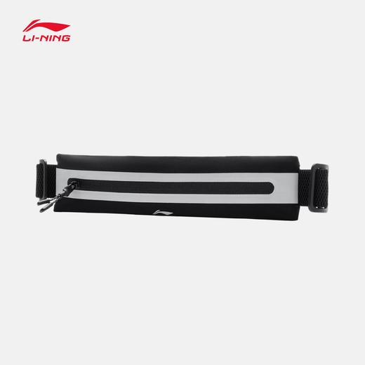 李宁2023新男女反光跑步轻便灵活舒适运动斜挎包胸包腰包ABLT005 商品图1