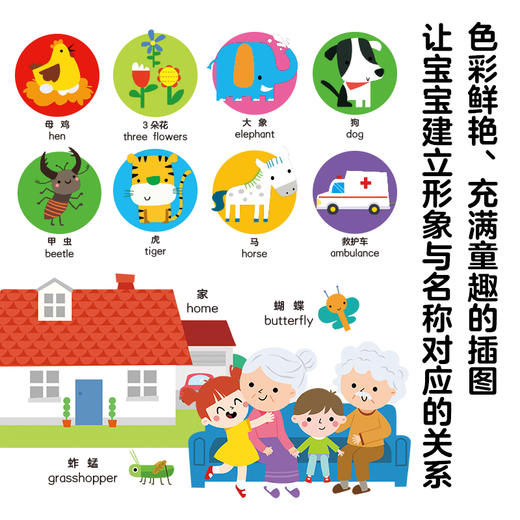 【点读版】0-3岁双语启蒙小百科：全4册 商品图5