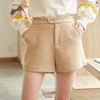 欧芮儿2020春装新款高腰休闲裤显瘦直筒短裤时尚百搭宽松阔腿裤 商品缩略图0