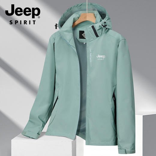 【辛团专属】品牌直发JEEP SPIRIT吉普 线下专柜799！！！两折不到入手美国JEEP 情侣同款冲锋衣 同款户外情侣款2023 秋冬爆款初秋冲锋衣 商品图9