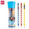 得力HC102-2B_DC正义联盟桶装2B洞洞铅笔(混)(25支/筒) 商品缩略图0